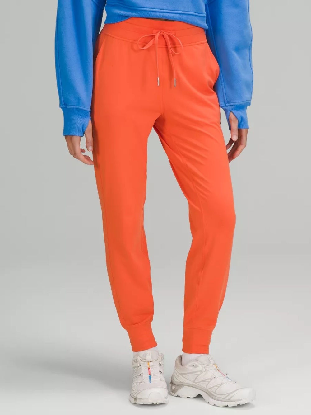 Lululemon Ready to Rulu High-Rise Jogger Orange Warm Coral Athletic Pants Size 8